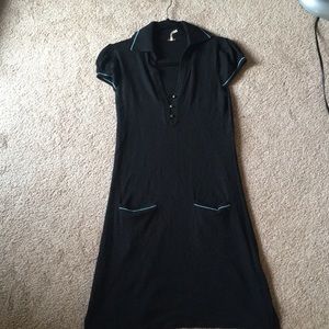 Short sleeve sweater dress